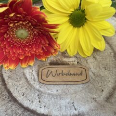 SnapPap Label zum Aufnähen "Wirbelwind"